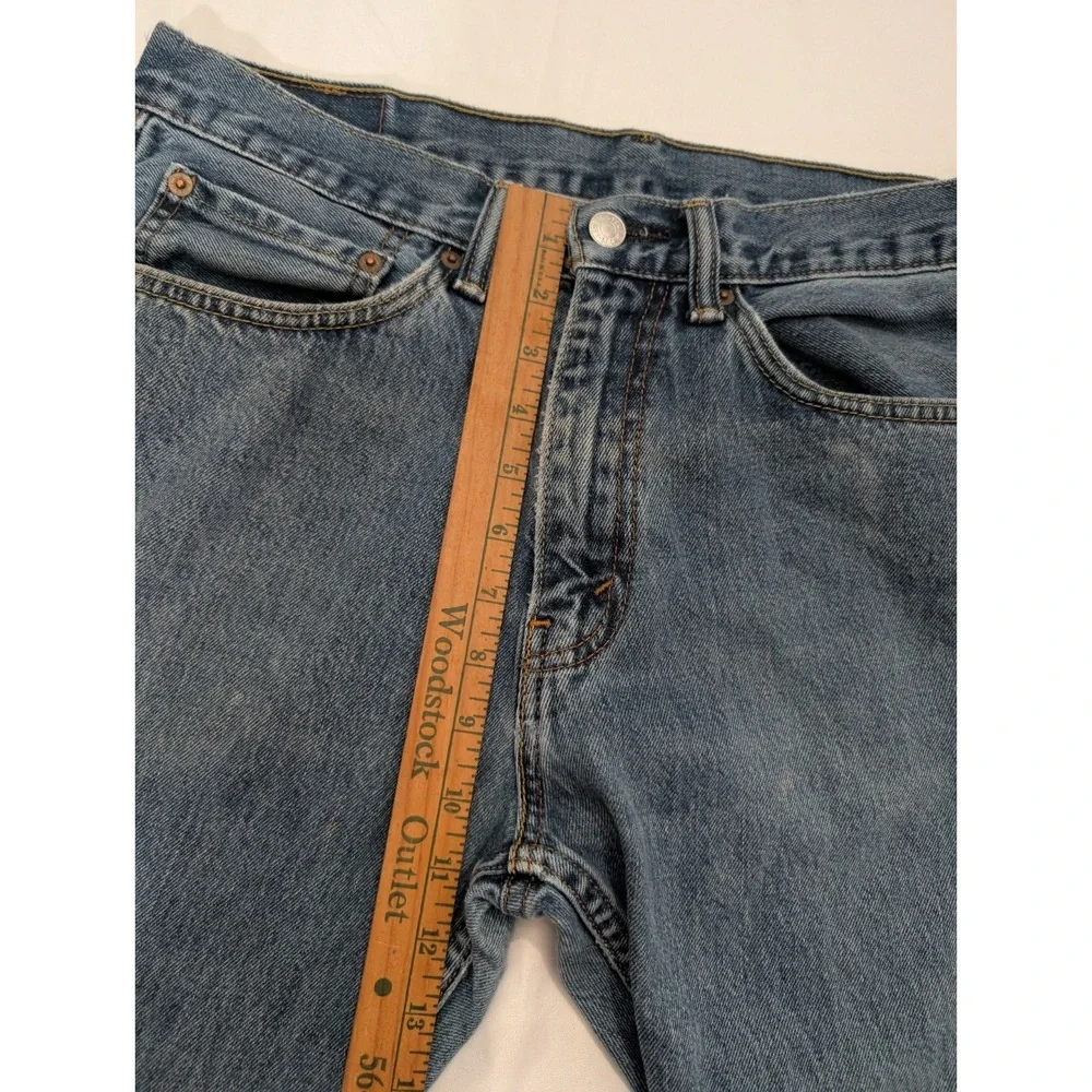 Levi's 505 Regular Fit Jeans Mens 34x32 Medium Wash Blue Denim Classic